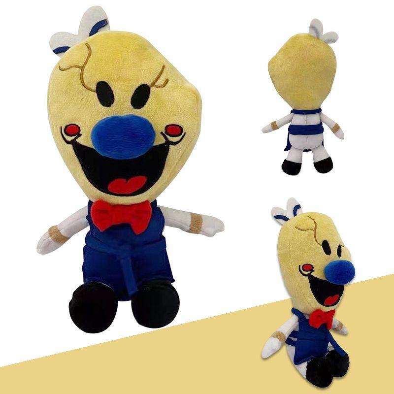 25cm Ice Scream Rod Plush Toy Cartoon Horror Figure Dolls Stuffed Soft Toys