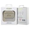 Guess Guap2Glgshd Airpods Pro 2 (2022/2023) Cover Złoty/Gold Glitter Flake 4G Charm