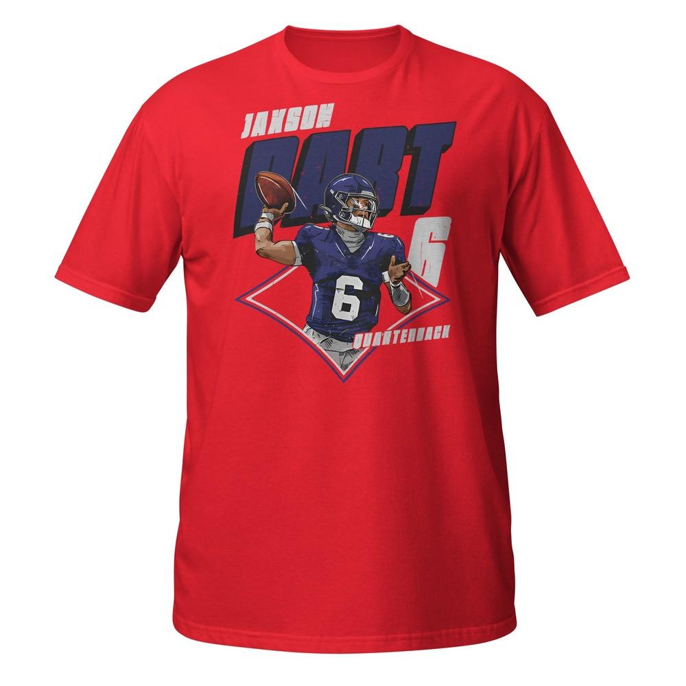 Jaxson Dart TShirt New York Giants Shirt NY Football Giants Shirt S