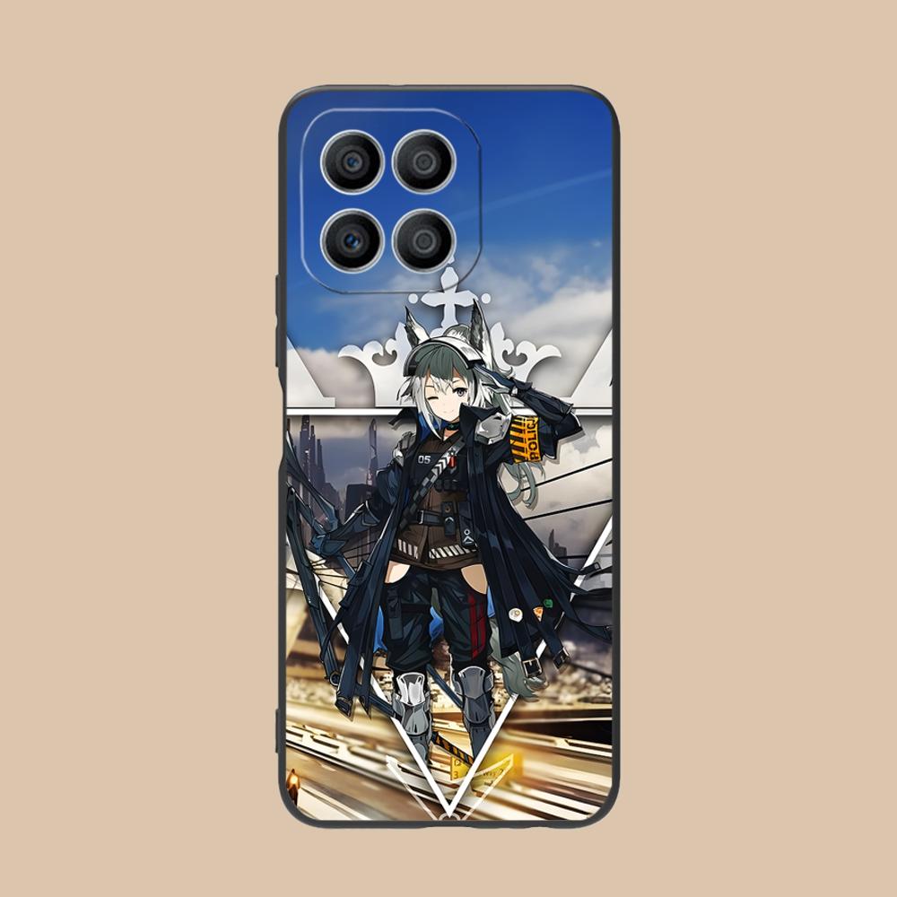 

Arknights Grani Matte TPU Mobile Phone Case for Honor 90 80 70 60 50 30 20 10 9 8 7 Pro S SE Lite 5G Colorful Printing Cover Honor 90