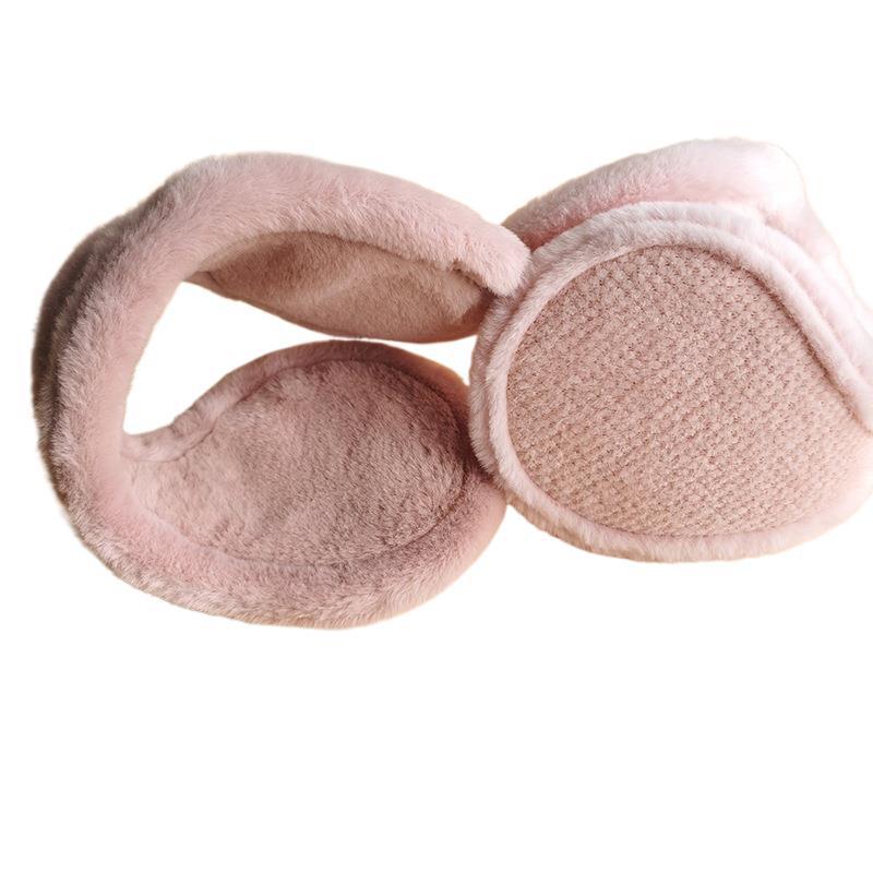 Korean Style Cute Women's Winter Earmuffs - Thick, Lined, Warm, Anti-Freeze Ear Protectors