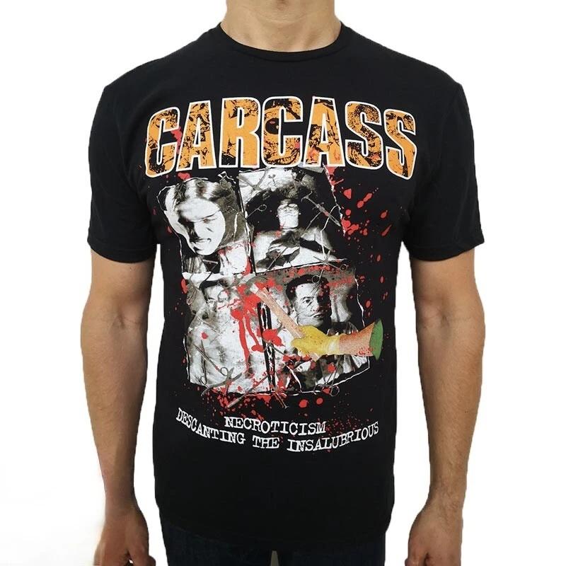 CARCASS Necroticism T-Shirt Black napalm death morbid angel S