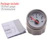52mm Fuel Level Gauge E-1/2-F 0-190ohm Marine Boat Car Oil Tank Indicator With Red Backlight 9-32V Ship From RU/Spain