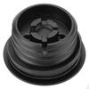 Motorcycle Fuel Tank Gas Cap Pop Up Oil Reservoir Gas Cover for 1982 2017(Black)