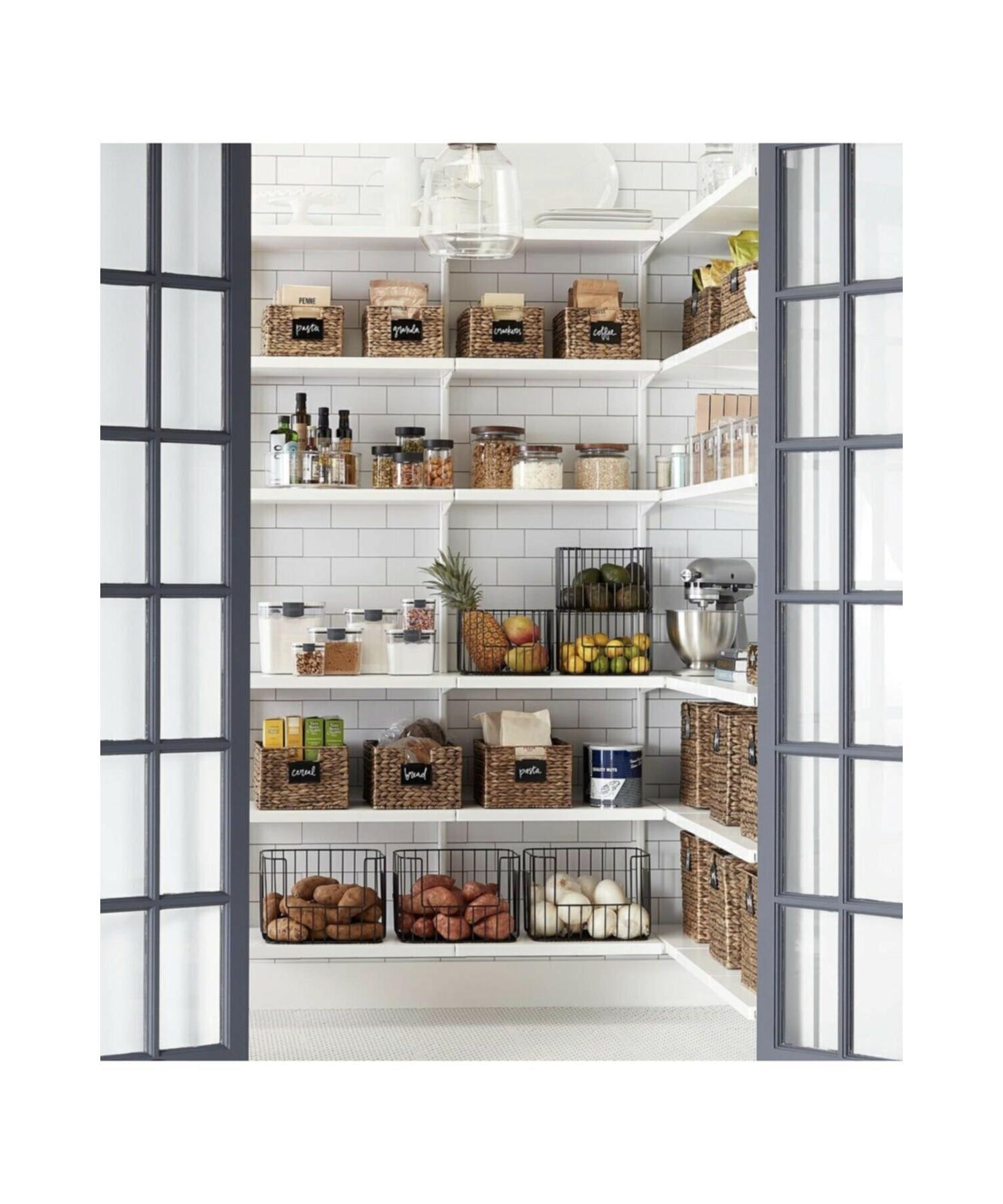 

4 шт. Многоцелевой органайзер среднего размера из черного металла черного цвета