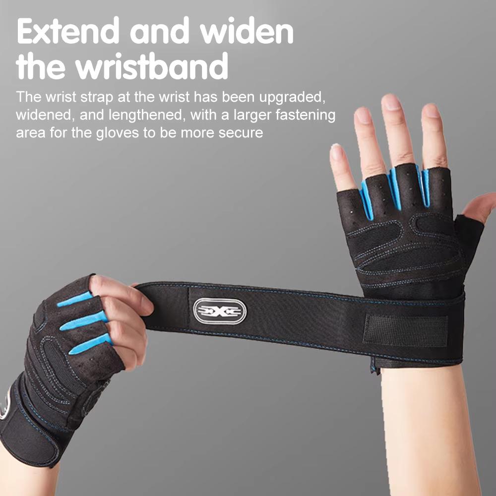 Fitness Gloves for Gym Weight Lifting Body Building Training Sports Exercise Cycling Workout Gloves for Men Women M L XL