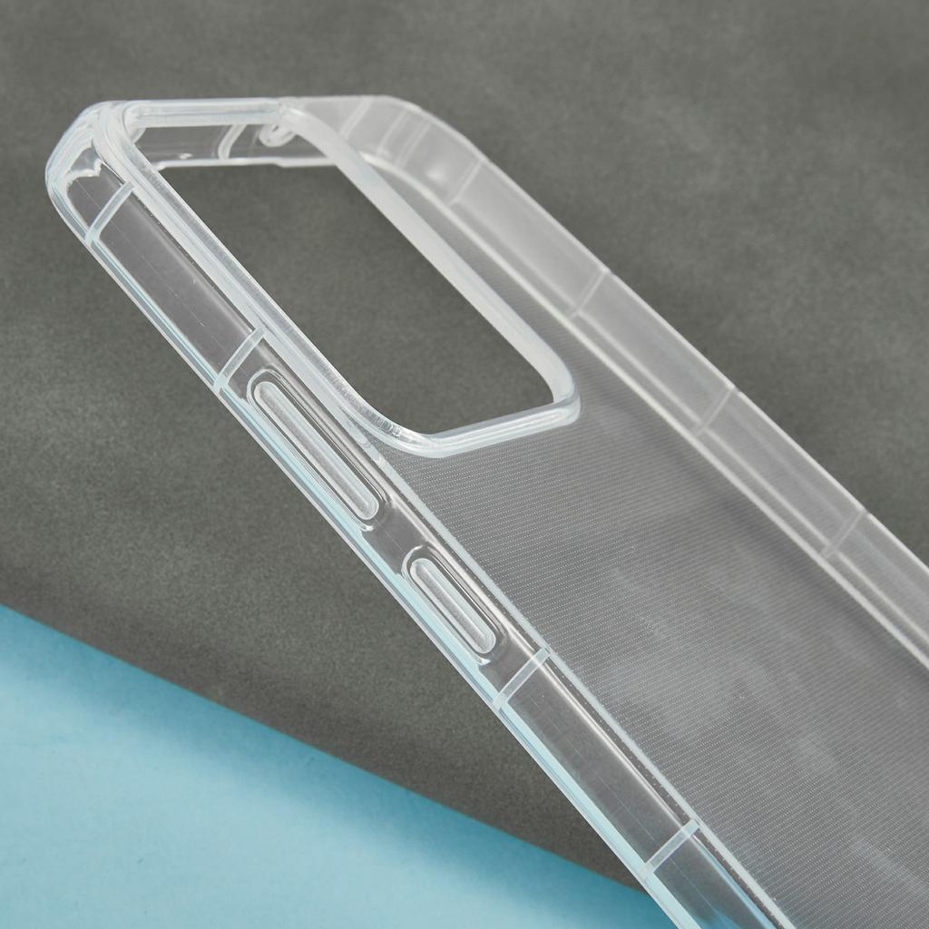 For Realme 14 5G Case Transparent TPU Phone Back Cover Airbag Protection