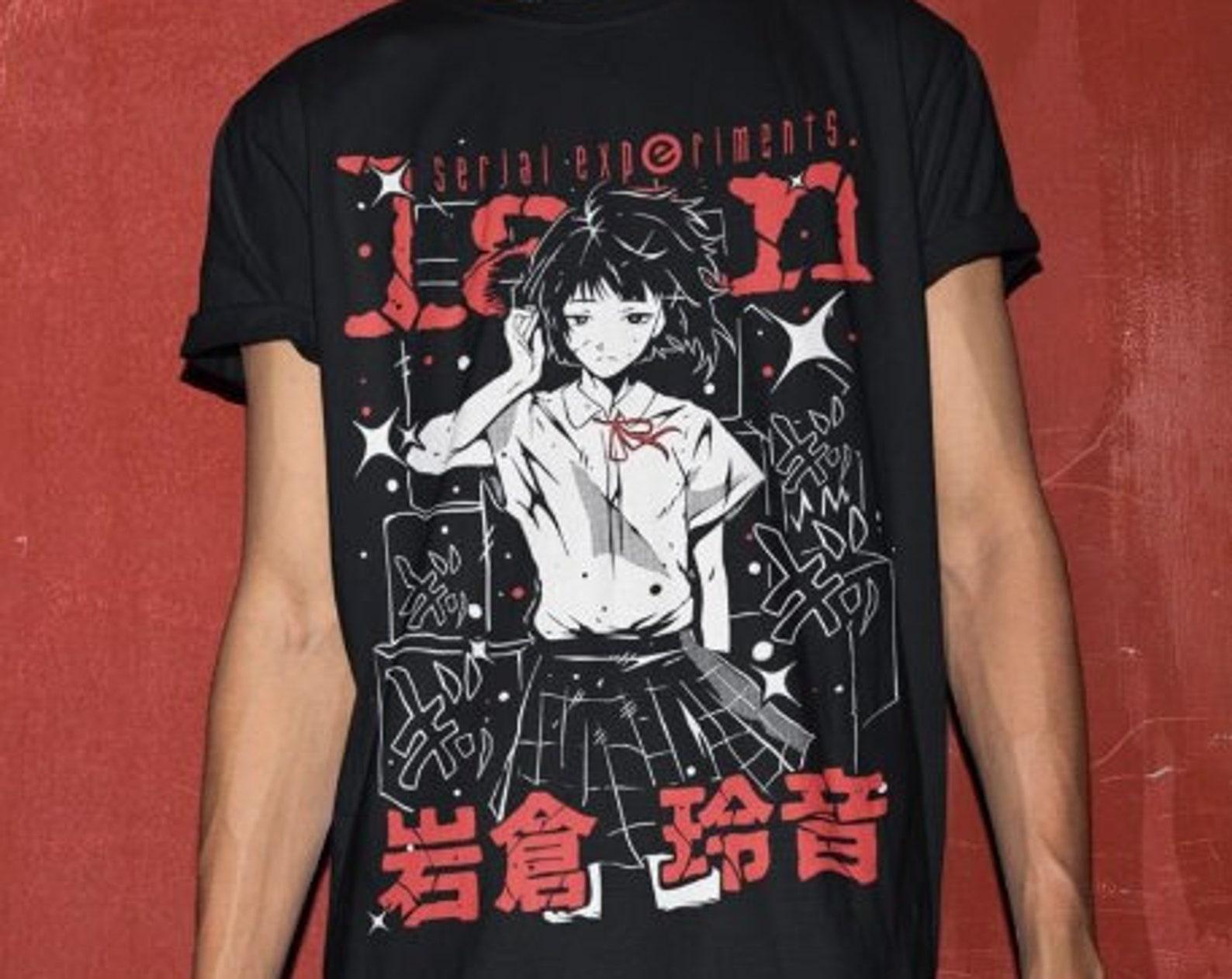 SERIAL EXPERIMENTS LAIN Shirt, Classic Lain Iwakura Tshirt, Anime 90s, Lain Vintage Shirt, Lain Brutalism Tshirt, Lain Fan Tees, Lain Retro 4XL