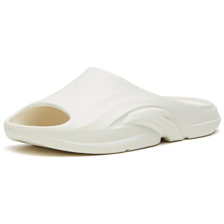 New Anta Sheepskin Slide Slippers Women's White 922326993-3