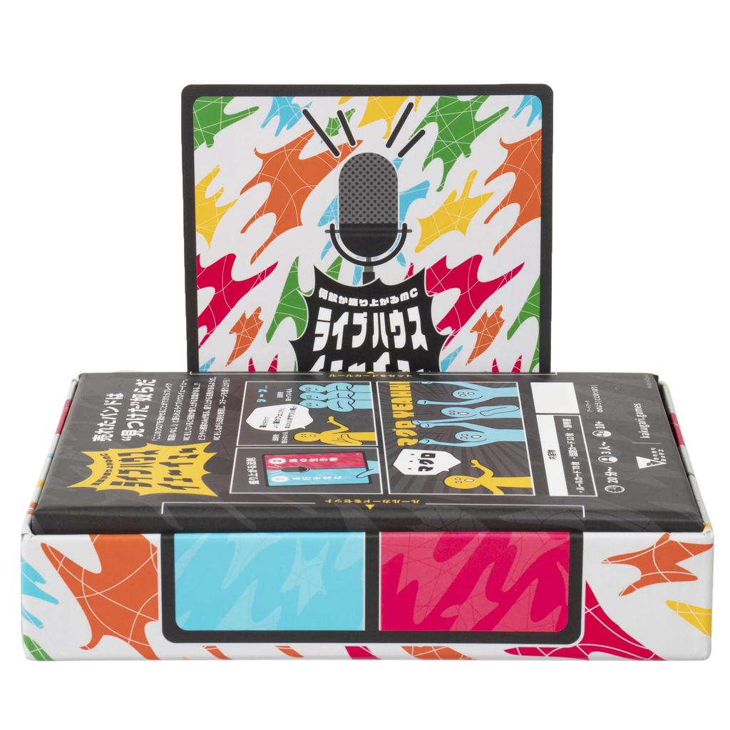 Kakukari Live House Yeh A Party Game Where You MC and Discover the Rules for Exciting the Party Players Shoten's Yeh 3-8