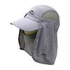 Cartoon Portable Detachable Polyester Fishing Hat with Neck Cover & Flap UPF 50 UV Protection