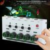 4 Channel Auditory Mixer Simultaneous Connection With Low Noise Recording And Stereo Output For Home Studio And Podcasting