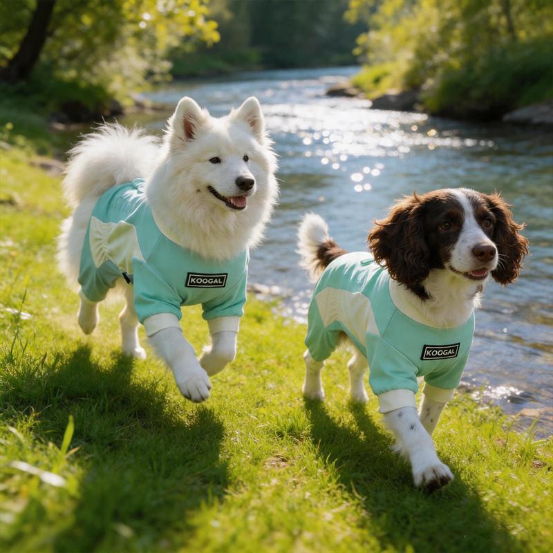 Summer Dog Cooling Clothes Pet Sun Protection Quick-Drying Cool Dog One-Piece Clothes Suitable for Small Medium and Large-Siz 5