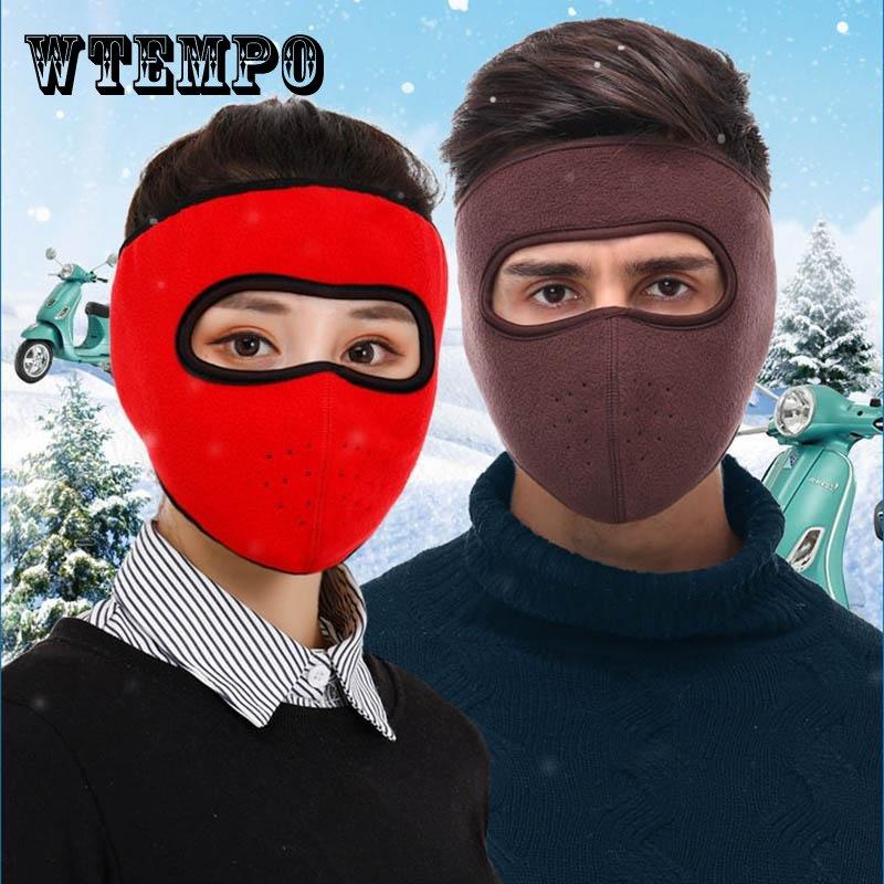 Cycling In Autumn and Winter Men and Women Cold and Windproof Winter Breathable Thickened Earmuffs Warm Masks Protective Masks