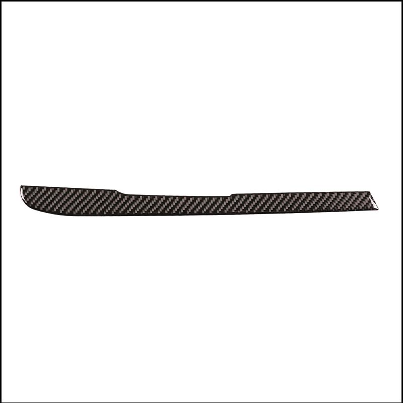 For Toyota Hilux 2015- Soft Carbon Fiber Center Console Vent Sticker Trim Cover Car Decorative Stickers Auto Accessories