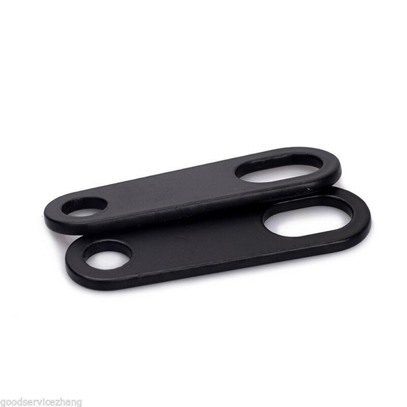 2Pcs Motorcycle Turn Signal Light Mount Brackets Fork Ear Clamps Cafe Racer