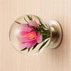 Door Pulls Unique Resin Wardrobe Knob Cupboard Handle Modern Furniture Handle Crystal Ball Shape Cabinet Door Handle