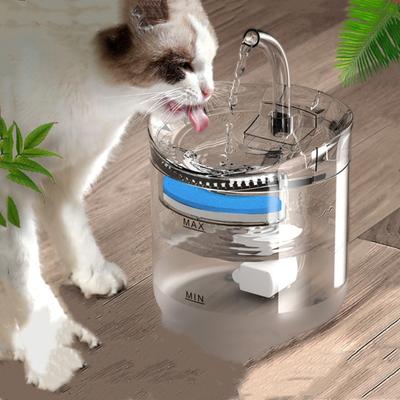 2L Pet Cat Dog Drinker Activated Fountian Filter USB Powered Automatic Pet Feeder Motion Sensor Bowl Pet Silent Drinking Bowl