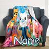 Customiz Name Personality Octonauts  Blanket Soft &Warm Sofa Office Bed Travel Lunch Break Blanket, Gift Suitable All Seasons