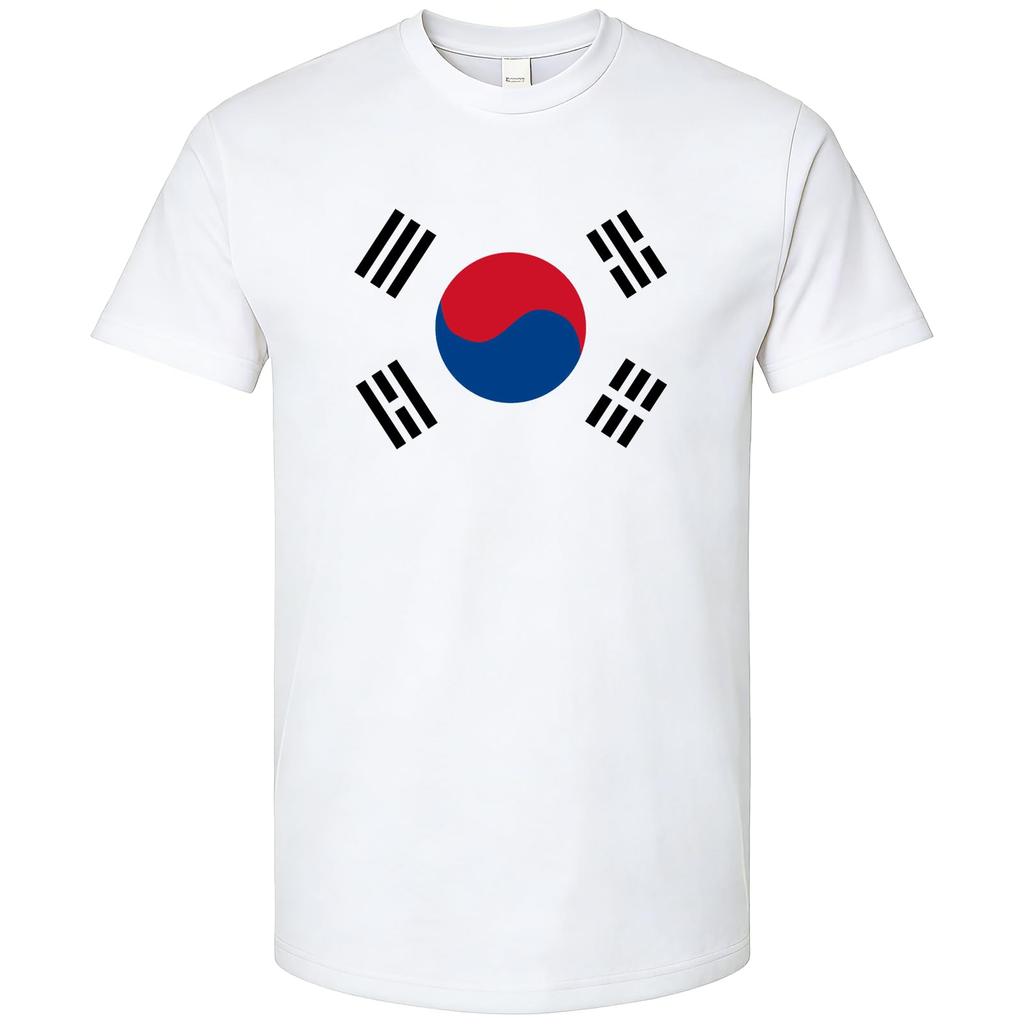 T-shirt con Bandiere dei Paesi del Mondo Maglietta Patriottica per Uomo Donna Casual Girocollo Manica Corta Maglietta Grafica Top