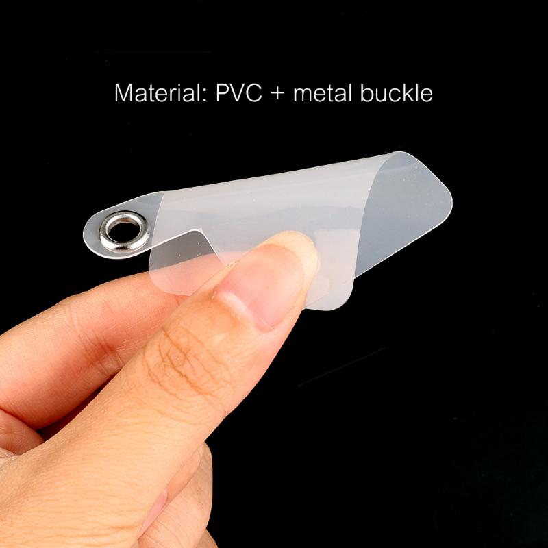 1-20pcs PVC Phone Tether Tabs Phone Lasso Replacement Transparent Phone Tether Patches Phone Case Anchor for Lanyard Hanging