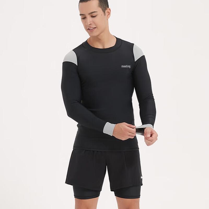 WEZHO Men s Professional Long Sleeve Wetsuit Top
