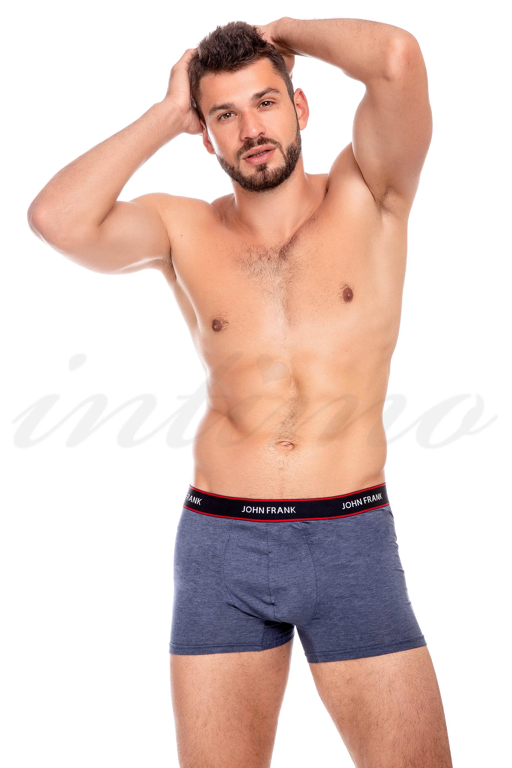 

Труси боксери, 3 штуки John Frank (59789) 48(M) різнокольорові кольору