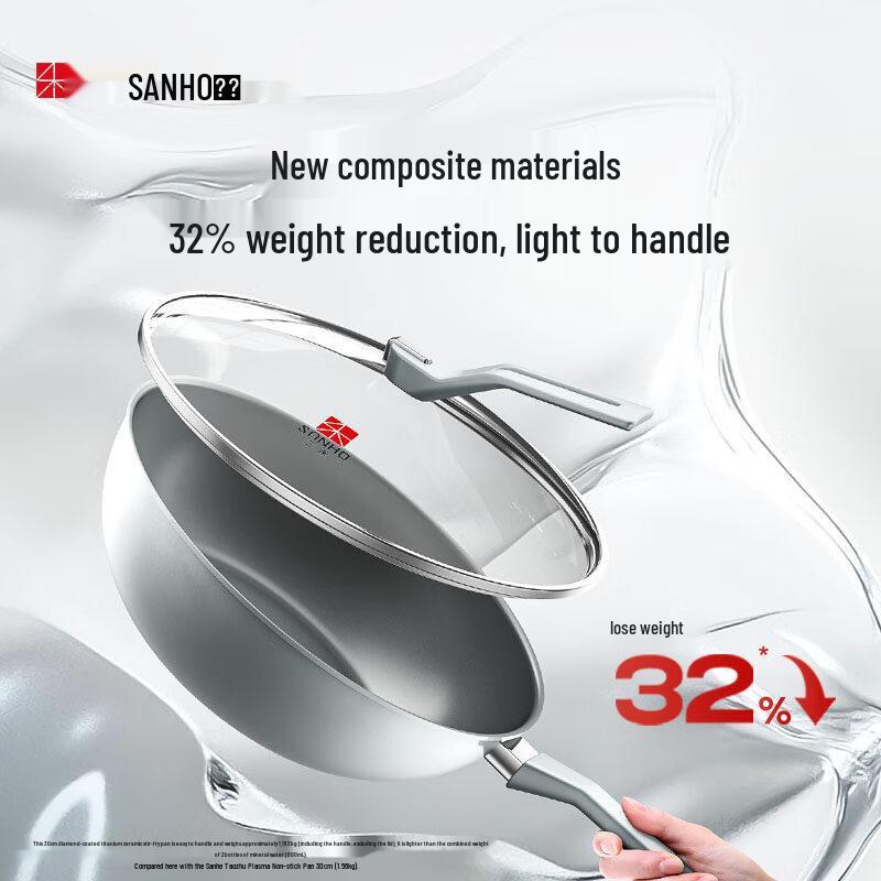 Sanhe Non-stick Lightweight Wok