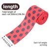 2.5" X 5.5Yard Ladybugs Ribbons Lady Bug Wire Edged Wrapping Ribbon Red Polka Dot Wired Edge Ribbon Red Dot Craft Ribbon