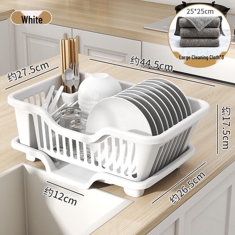 Dish Drying Rack and Cabinet Organizer