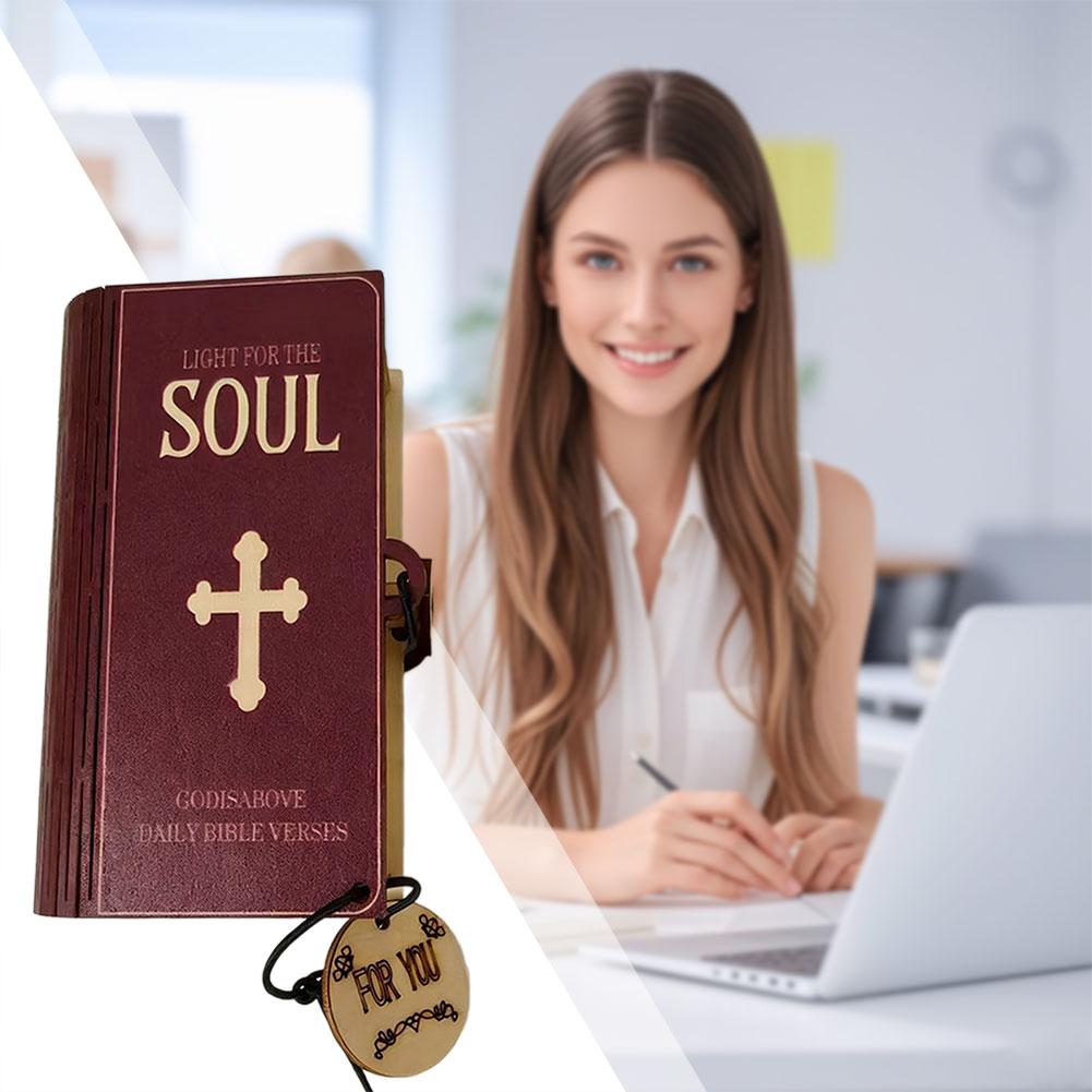 150 Emotion Bible Verse Cards In Wooden Box Hand-made 150 Scripture Cards Holiday Present Organizer