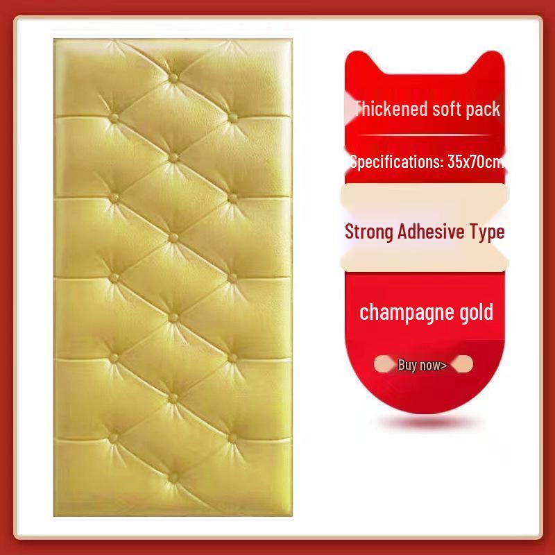 Selbstklebendes weiches Rückenlehnenkissen für Kinderbettseite