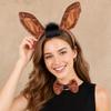 Halloween Animal Headband Tie and Tail Set for Costume Accessories 802