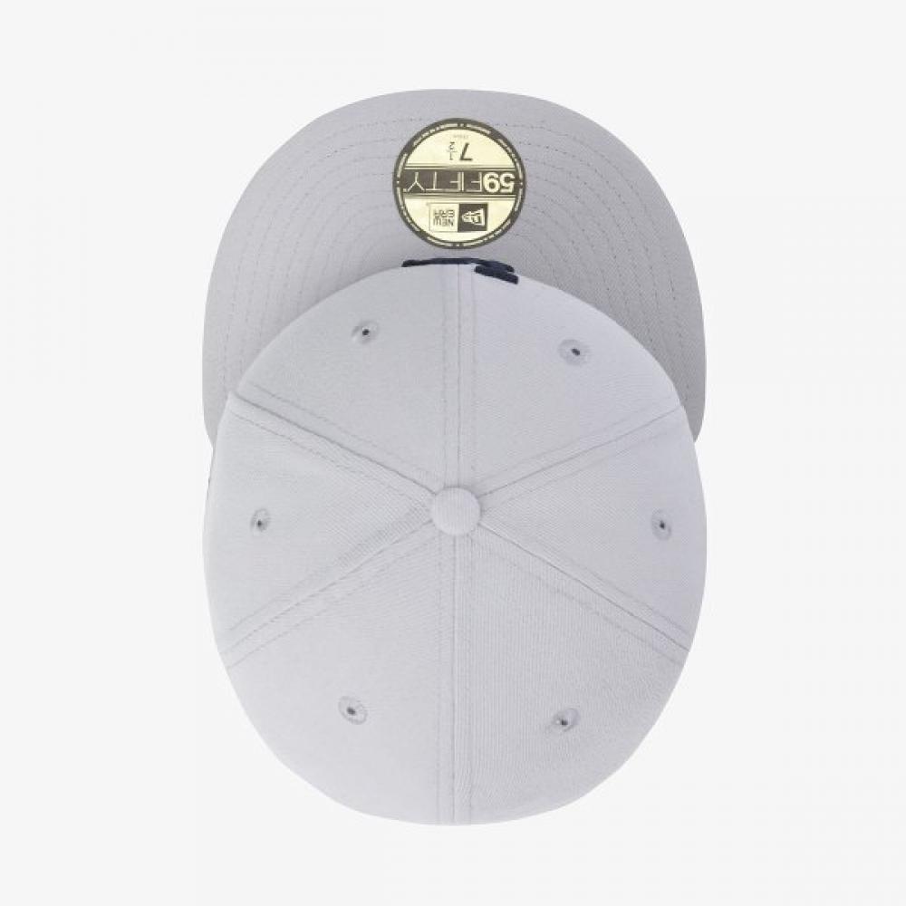 New Era Mlb La Dodgers Basic Fitted Cap Dolphin Gray 15131702