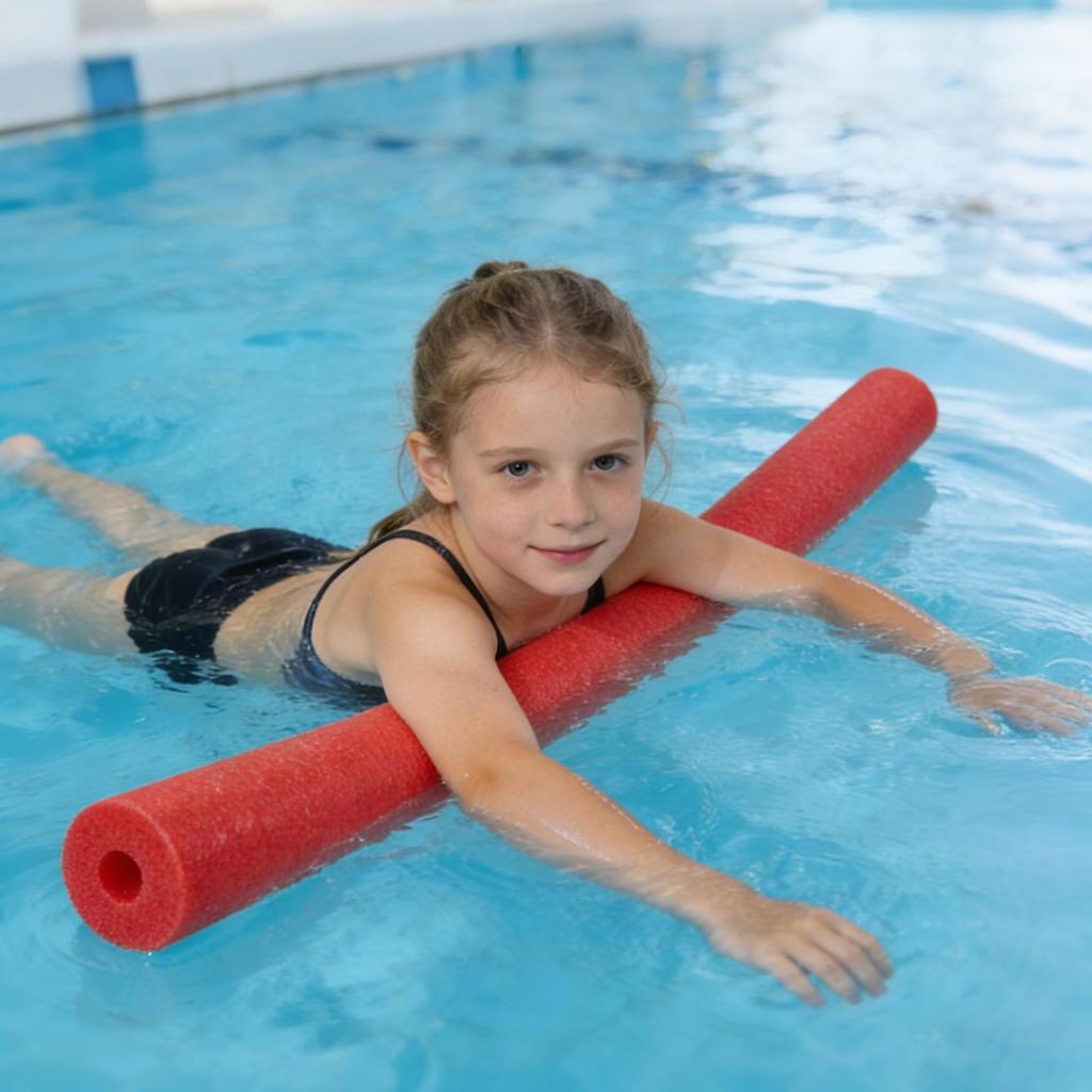 Pool foam sticks 1Pcs swimming Aid Pool Noodles Tube Pool Floating Hollow Noodles floating training equipment