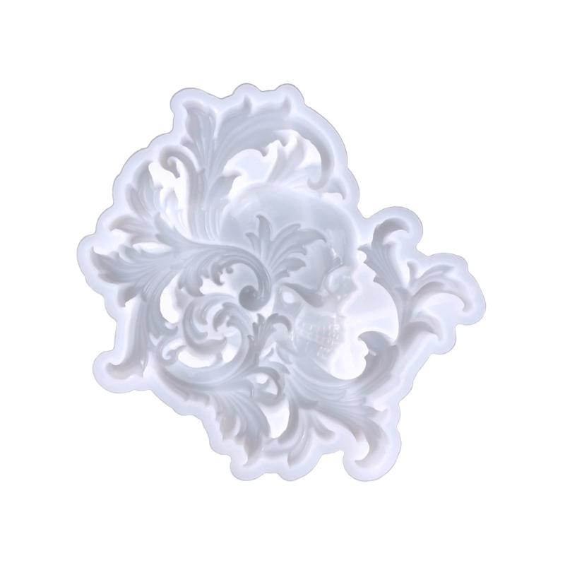 Skull Cross Shapes Silicone Mold Decorative Pendant Mold Handmade Epoxy Silicone Mold Epoxy Resin Molds Making Crafts 1
