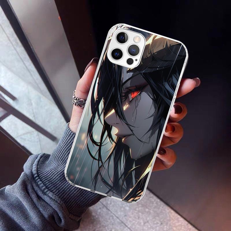 Albedo Overlord Anime Phone Case For iPhone 17 Air 16 15 Pro Max 14 Plus 13 Mini 12 11 Cover 7 8 SE Silicone Shell Print Fundas