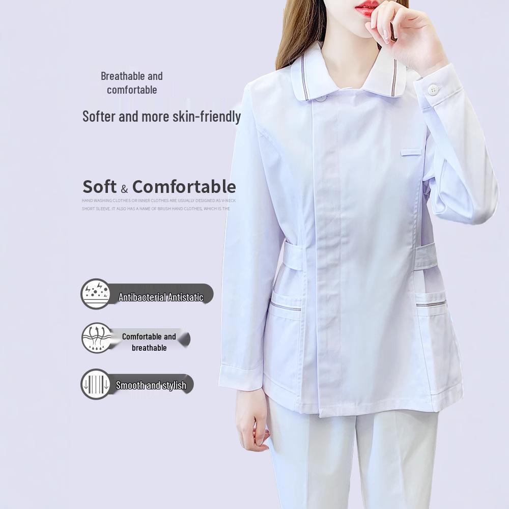 Nurse & Dental Workwear Set: Long/Short Sleeve for Maternal, Infant, Pediatric Care