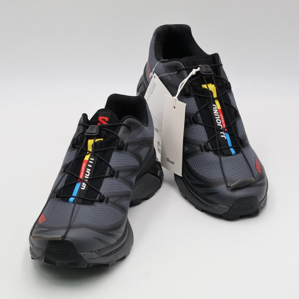 L49130300 JJJJound Salomon XT-6 Ebony Black Fiery Red (Men's)