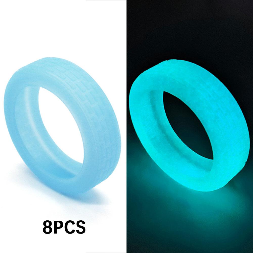 8pcs Travel Suitcases Wheel Covers Anti Slip Wear Resistant Silicone Silents Protection Cover For Carry On Luggage Caster Sleeve