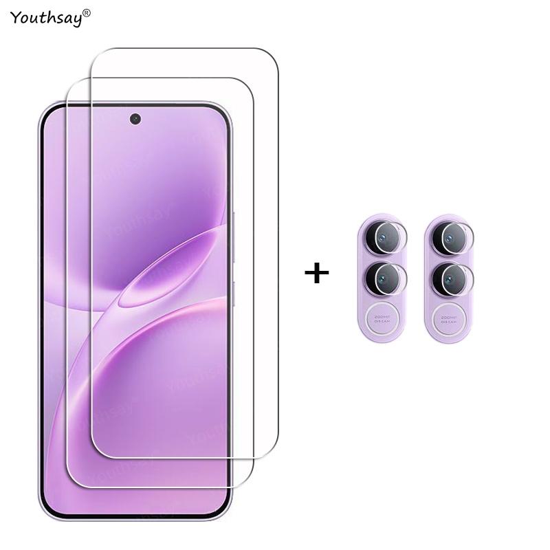 6in1 Full Gule Glass For Vivo V70 FE Screen Protector Vivo V70 FE Tempered Glass Protective Phone Camera Lens Film Vivo V70 FE