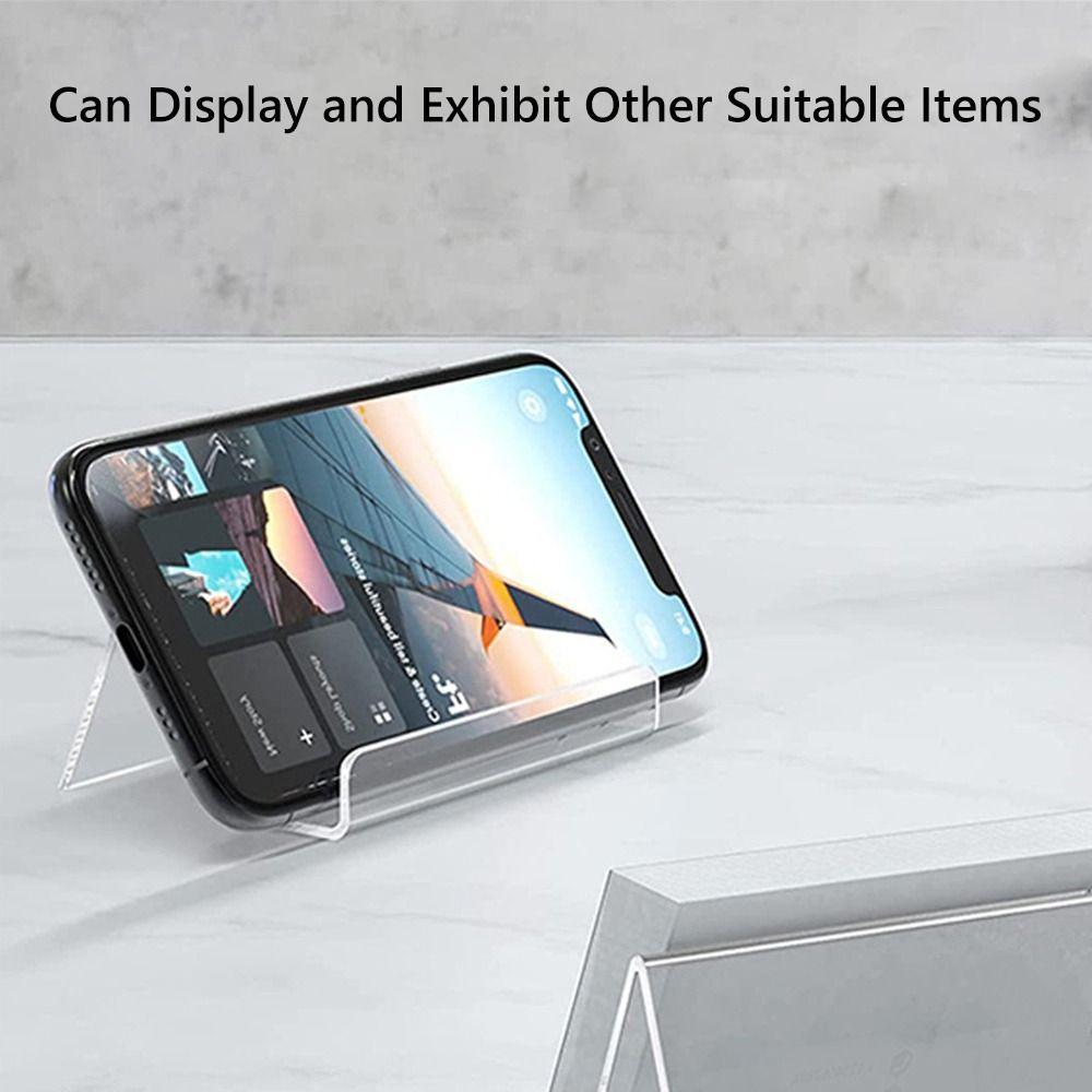 Acrylic Bookend Multi Functional CD Display Rack High Quality Book Stand  School Office