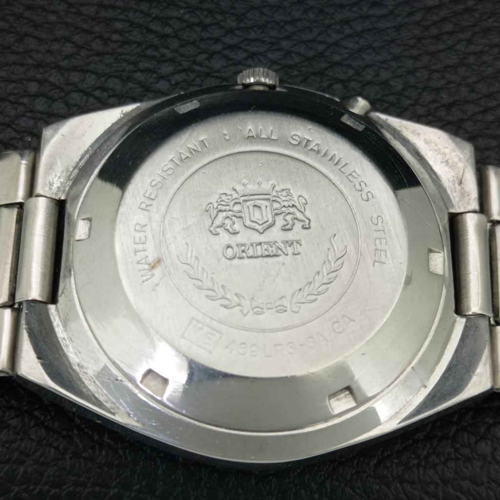 GENUINE VINTAGE ORIENT AAA CRYSTAL 46941 AUTOMATIC JAPAN MENS WATCH A706969-1