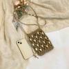 2026 New Shell Beaded Woven Drawstring Bag Handmade Macrame Crochet Shoulder Bag Summer Beach Vacati Crossbody Purse for Women
