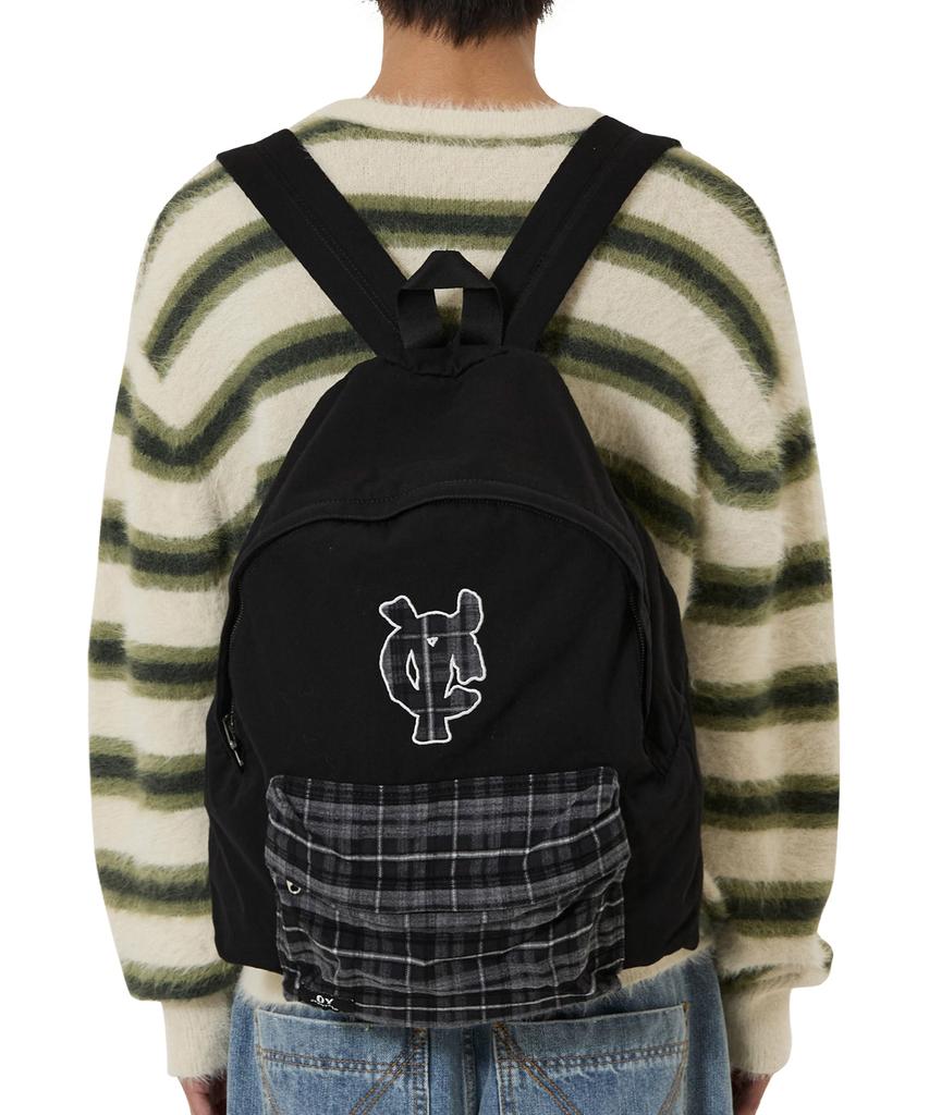 Openyard(Oy) Patch Logo Backpack - Black
