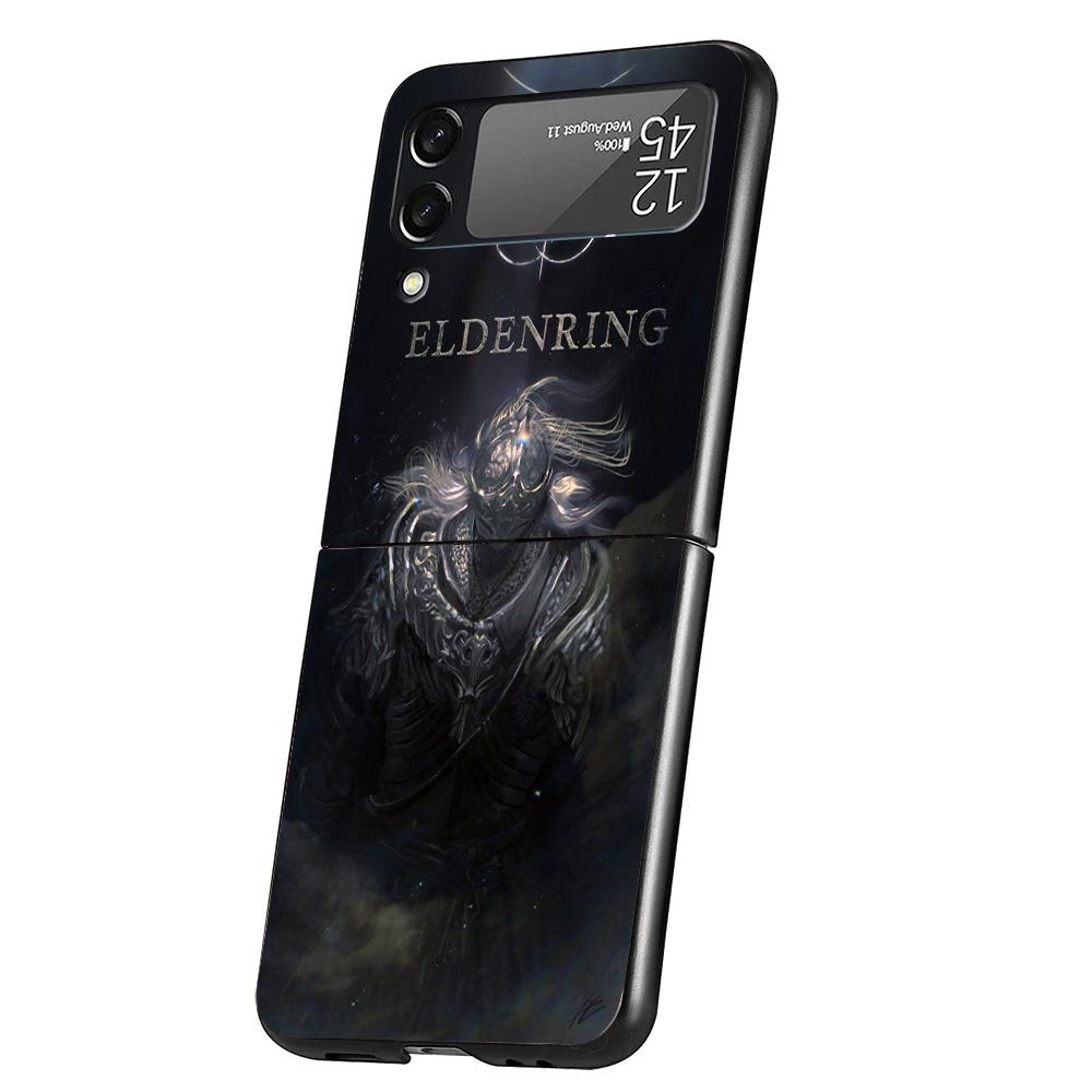 Dark Souls Game Cover Phone Case For Samsung Galaxy Z Flip 7 6 5 4 3 5G Flip7 Flip6 Flip5 Flip4 Flip3 Black Fundas Shell Samsung Z Flip 3