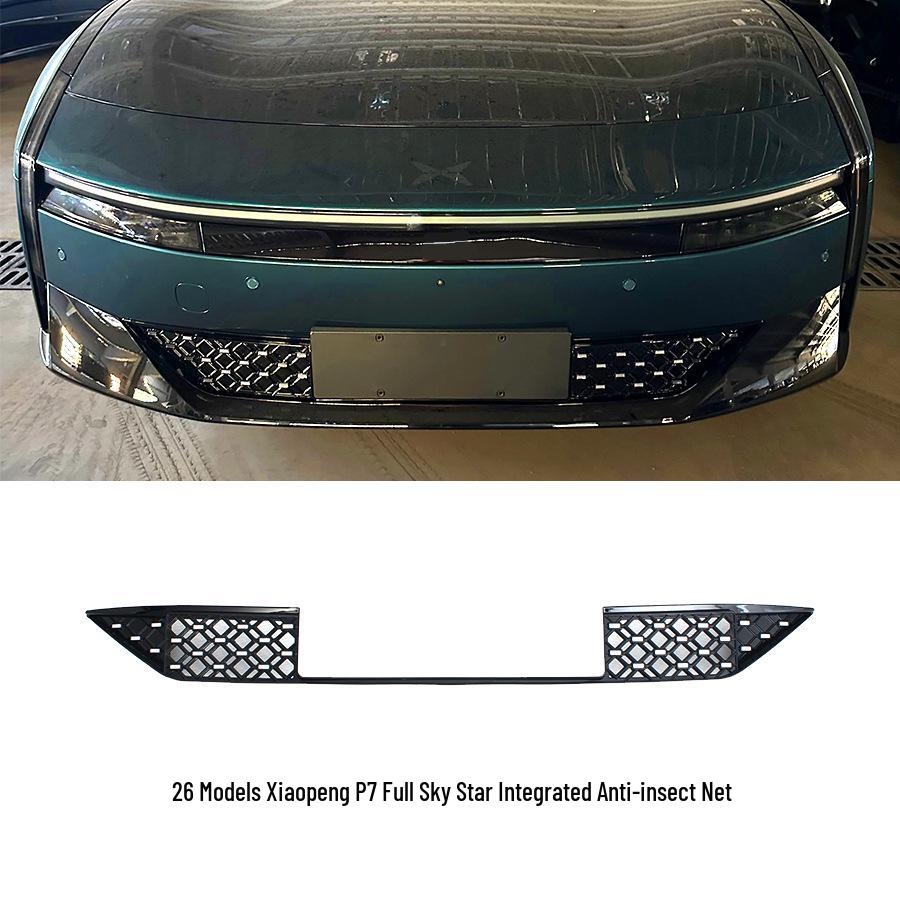 XPeng P7 Insect Net Intake Grille Cover - Fits 26 Models for Mosquito and Willow Catkin Protection - Custom Accessories