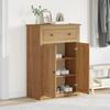 Vidaxl Szafka Na Buty Panama, 80X40X114 Cm, Lite Drewno Sosnowe