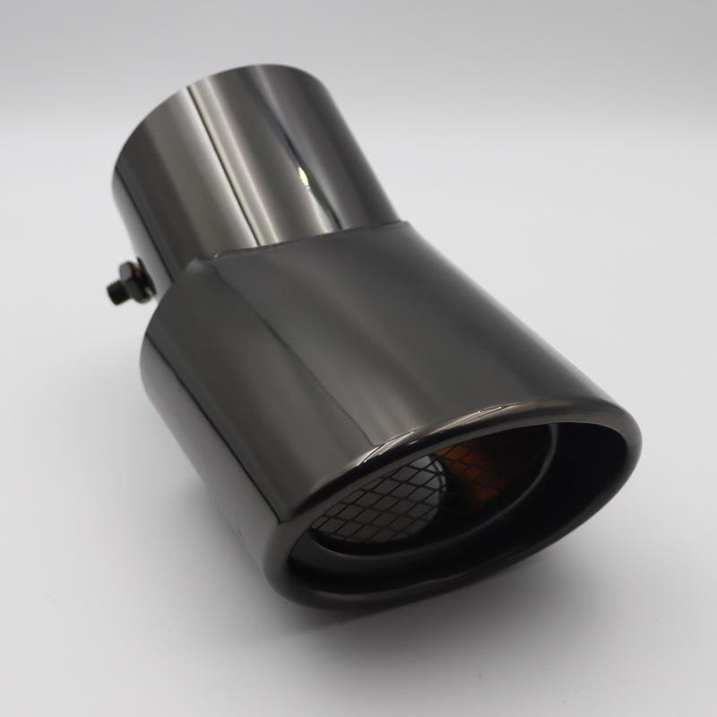 Silver Stainless Steel Tailpipe for Highlander, IX35, Range Rover, CRV, Lexus, and Sportage