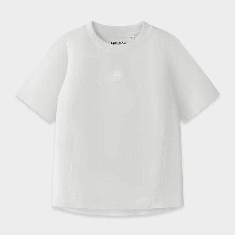 FILA FUSION Women s Knitted Short Sleeve T-Shirt L дымчато-серый